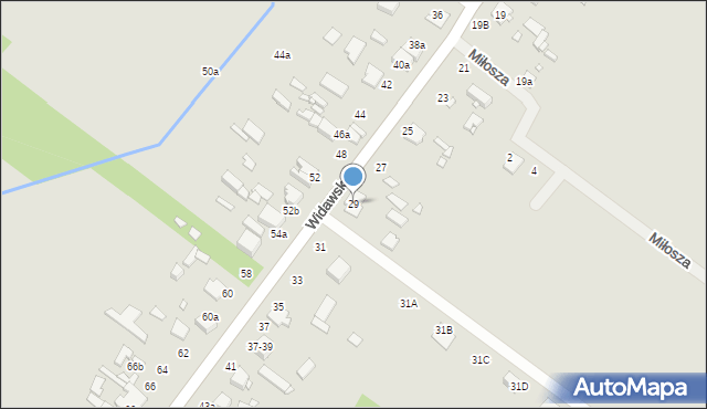 Zduńska Wola, Widawska, 29, mapa Zduńska Wola