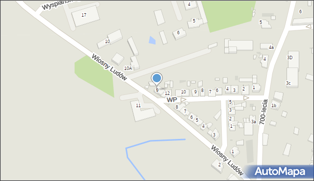 Żerków, Wiosny Ludów, 9, mapa Żerków