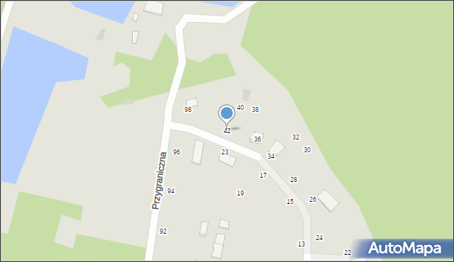 Zgierz, Wilamowska, 42, mapa Zgierz