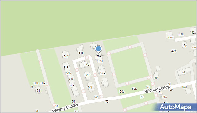 Zgierz, Wiosny Ludów, 52e, mapa Zgierz