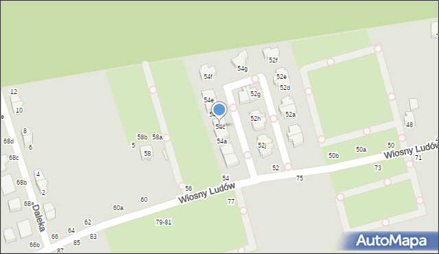 Zgierz, Wiosny Ludów, 54c, mapa Zgierz