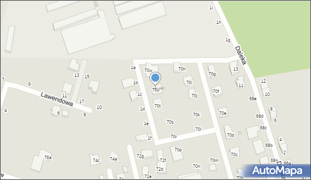 Zgierz, Wiosny Ludów, 70u, mapa Zgierz