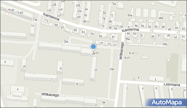 Zgierz, Witkacego Stanisława, 25, mapa Zgierz