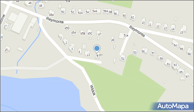 Zgorzelec, Widok, 6, mapa Zgorzelec