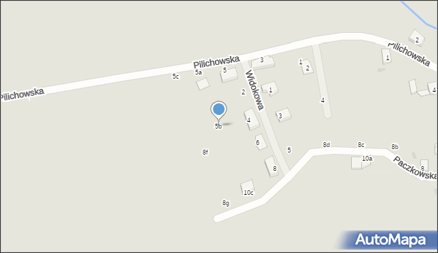 Ziębice, Widokowa, 5b, mapa Ziębice