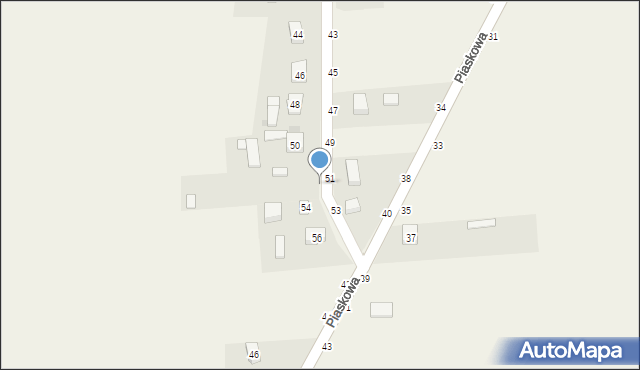 Zrębice, Widokowa, 52, mapa Zrębice