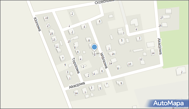 Żurawice, Wiśniowa, 4, mapa Żurawice