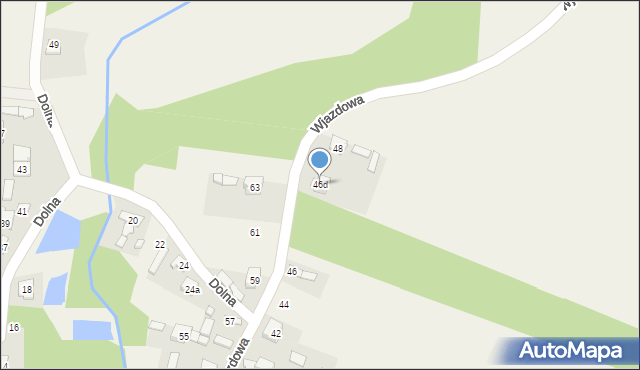 Lipno, Wjazdowa, 46d, mapa Lipno