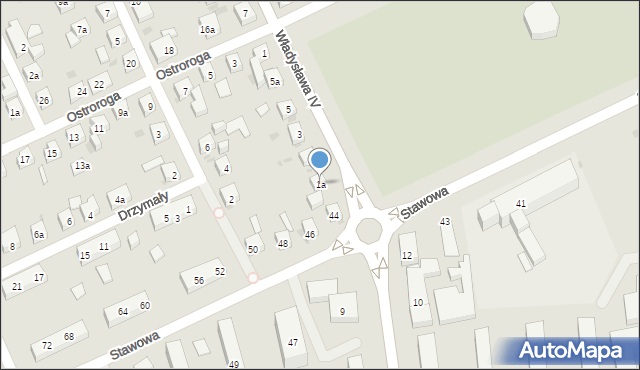 Bydgoszcz, Władysława IV, 1a, mapa Bydgoszczy