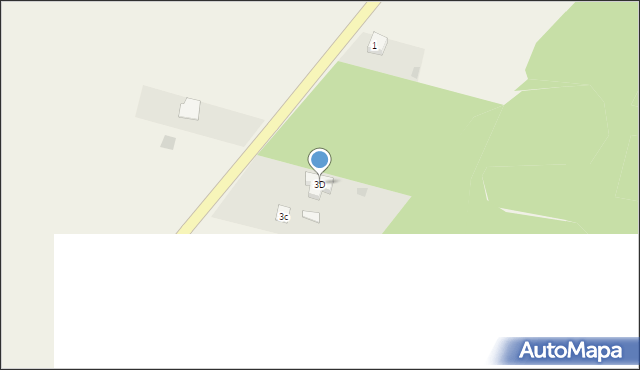 Czarnca, Włoszczowska, 3D, mapa Czarnca