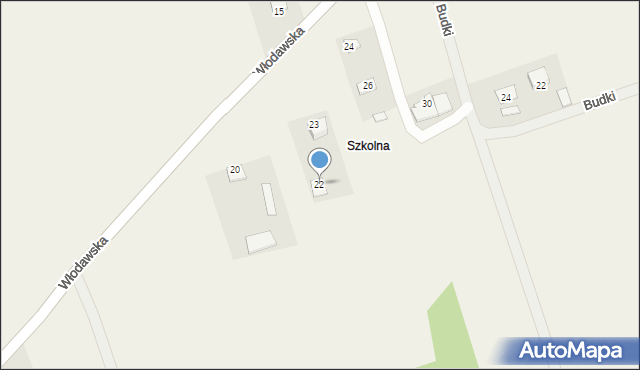 Dubeczno, Włodawska, 22, mapa Dubeczno