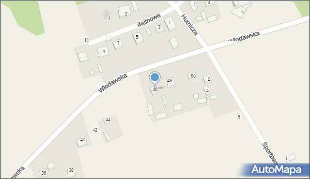 Dubeczno, Włodawska, 46, mapa Dubeczno