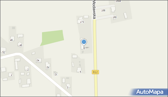 Horodyszcze, Włodawska, 169, mapa Horodyszcze