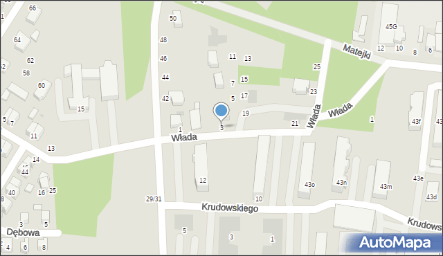 Łowicz, Włada Franciszka, gen., 3, mapa Łowicza