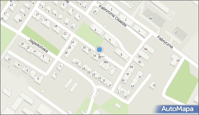 Lubań, Władysława Warneńczyka, 36, mapa Lubań