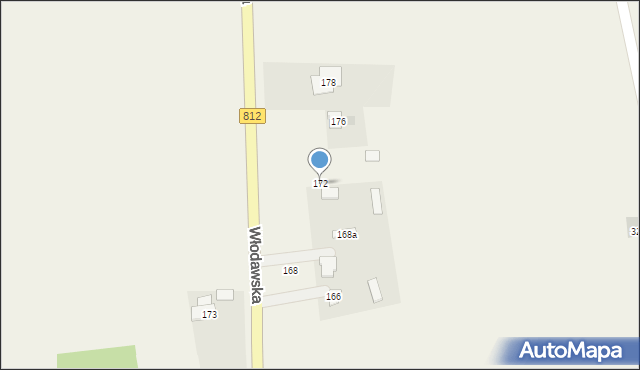 Parypse, Włodawska, 172, mapa Parypse