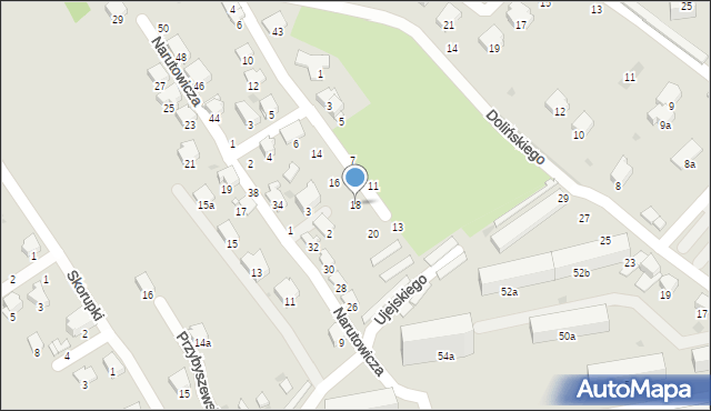 Przemyśl, Władysława Warneńczyka, 18, mapa Przemyśla