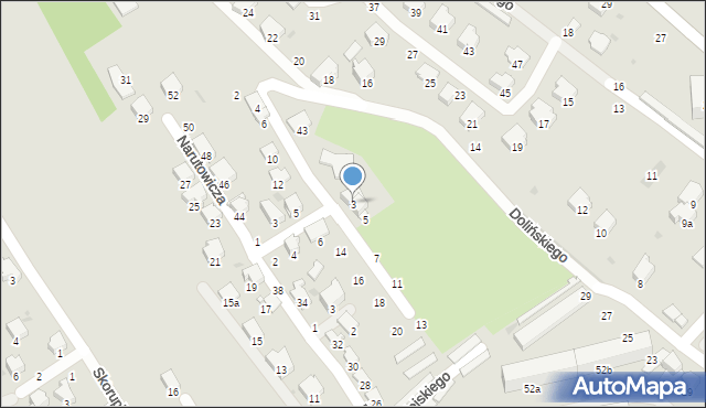 Przemyśl, Władysława Warneńczyka, 3, mapa Przemyśla