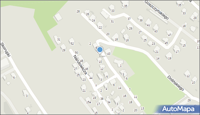 Przemyśl, Władysława Warneńczyka, 8, mapa Przemyśla