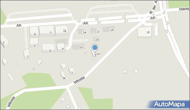 Sobótka, Włosta Piotra, 2, mapa Sobótka