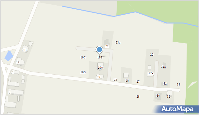Stara Góra, Włodków Górny, 19B, mapa Stara Góra