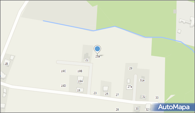 Stara Góra, Włodków Górny, 23a, mapa Stara Góra