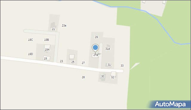 Stara Góra, Włodków Górny, 27a, mapa Stara Góra
