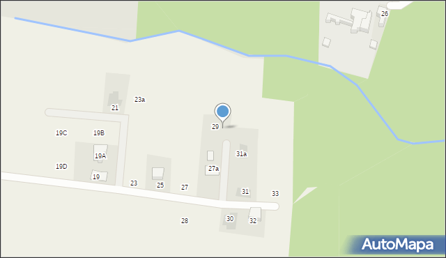 Stara Góra, Włodków Górny, 29b, mapa Stara Góra