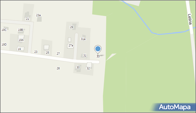 Stara Góra, Włodków Górny, 33, mapa Stara Góra