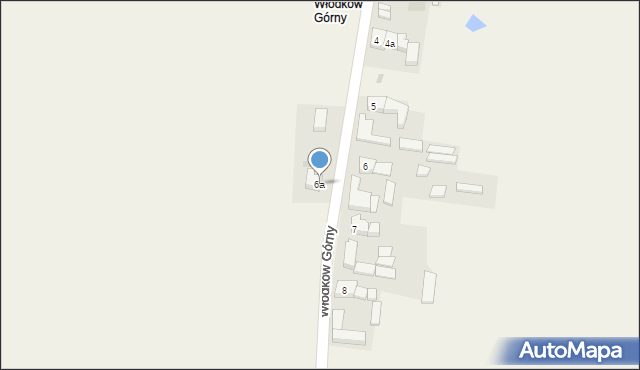 Stara Góra, Włodków Górny, 6a, mapa Stara Góra