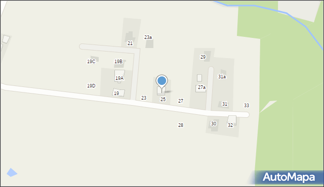 Stara Góra, Włodków Górny, 9, mapa Stara Góra