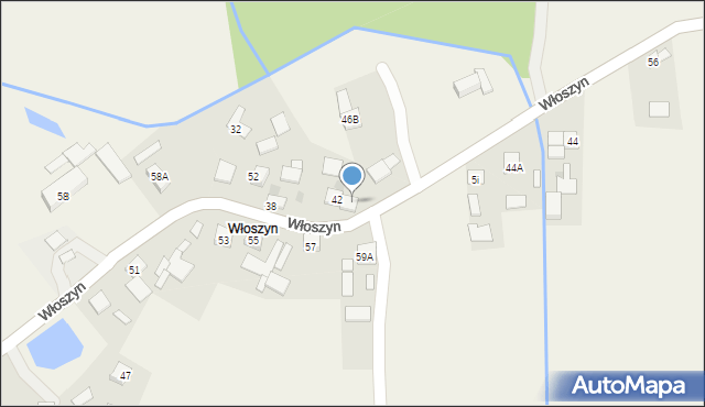 Szczurowa, Włoszyn, 46A, mapa Szczurowa