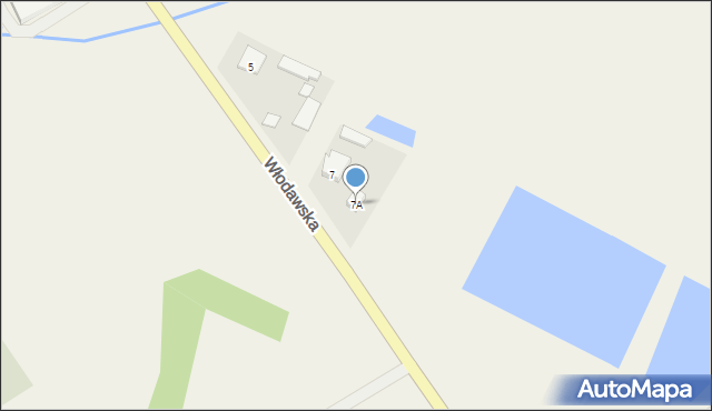 Wisznice, Włodawska, 7A, mapa Wisznice