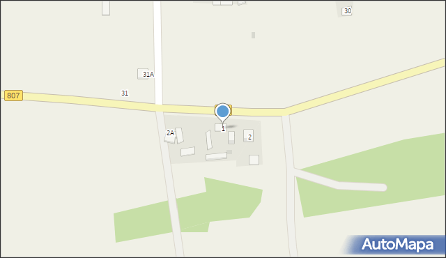 Władysławów, Władysławów, 1, mapa Władysławów