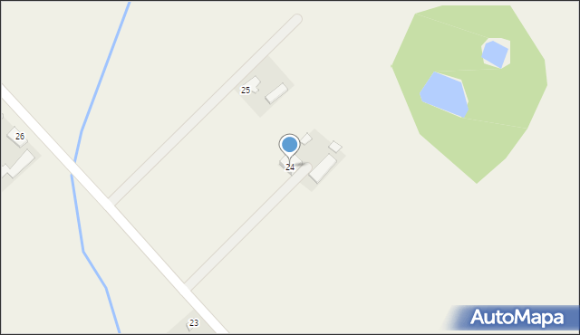 Władysławów Popowski, Władysławów Popowski, 24, mapa Władysławów Popowski