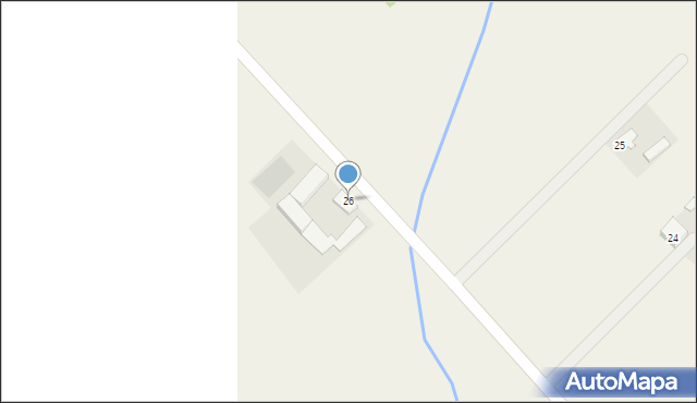 Władysławów Popowski, Władysławów Popowski, 26, mapa Władysławów Popowski
