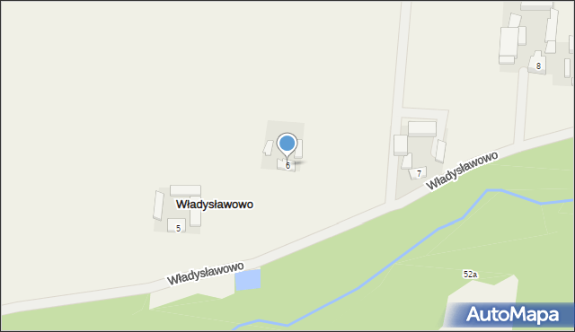 Władysławowo, Władysławowo, 6, mapa Władysławowo