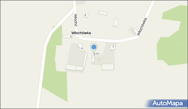 Włochówka, Włochówka, 3, mapa Włochówka