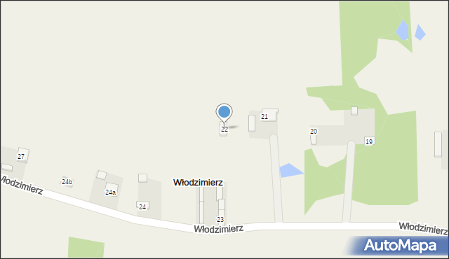 Włodzimierz, Włodzimierz, 22, mapa Włodzimierz