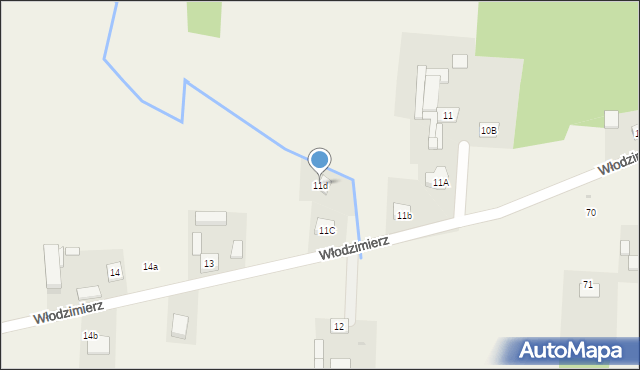 Włodzimierz, Włodzimierz, 11d, mapa Włodzimierz