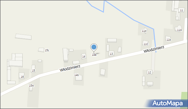 Włodzimierz, Włodzimierz, 14a, mapa Włodzimierz