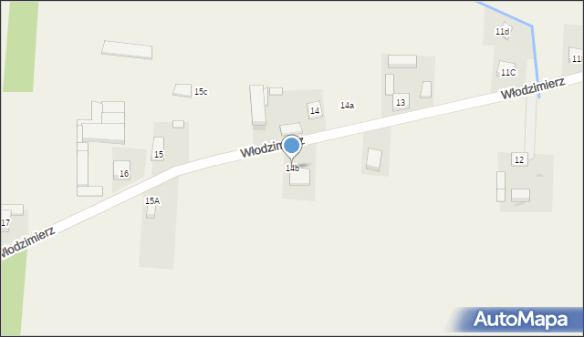 Włodzimierz, Włodzimierz, 14b, mapa Włodzimierz