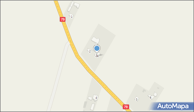 Wlonice, Wlonice, 2a, mapa Wlonice