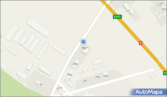 Włostów, Włostów, 255b, mapa Włostów