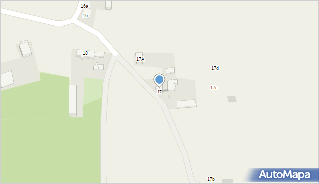 Włostów, Włostów, 17, mapa Włostów