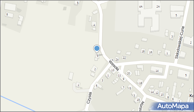 Włostowice, Włostowice, 3, mapa Włostowice