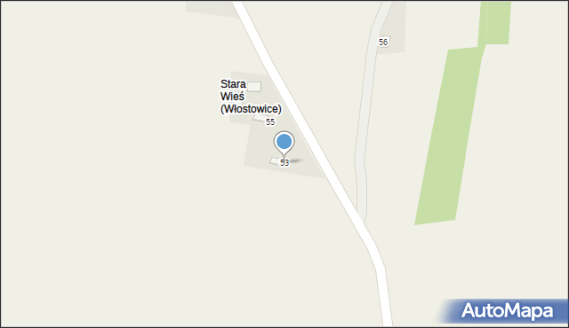 Włostowice, Włostowice, 53, mapa Włostowice