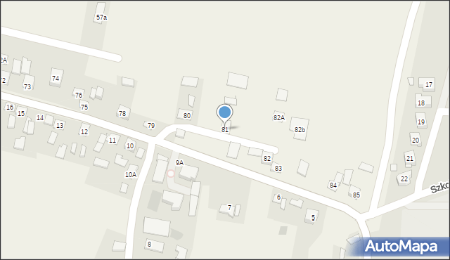 Włostowice, Włostowice, 81, mapa Włostowice