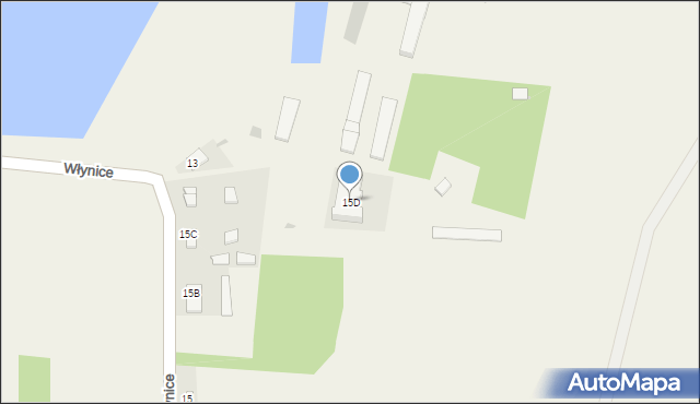 Włynice, Włynice, 15D, mapa Włynice