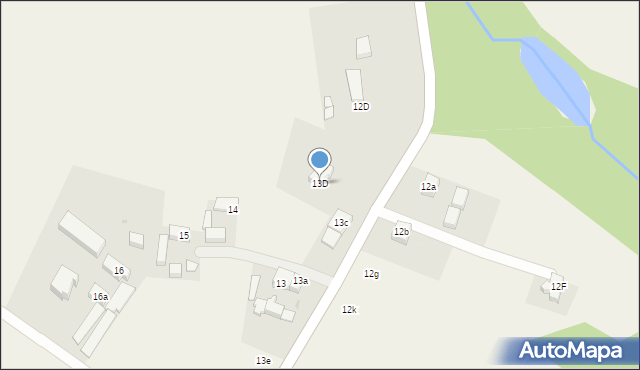 Włynkowo, Włynkowo, 13D, mapa Włynkowo